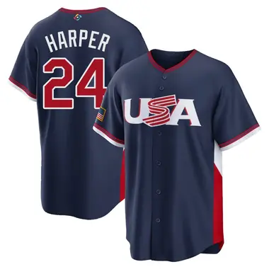 Bryce Harper USA World Baseball Classic Jersey - USA Store