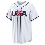 USA Baseball Men's Clay Holmes 2026 World Classic Home Stadium Jersey - Replica White