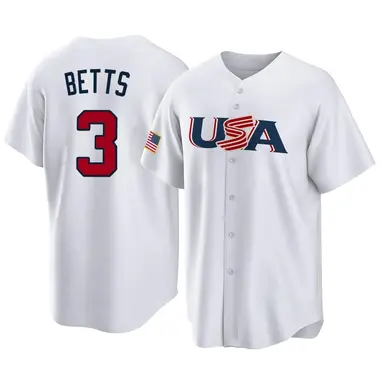 USA Baseball Youth Mookie Betts 2023 World Baseball Classic Jersey