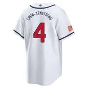 USA Baseball Men's Pete Crow-Armstrong 2026 World Classic Home Stadium Jersey - Replica White
