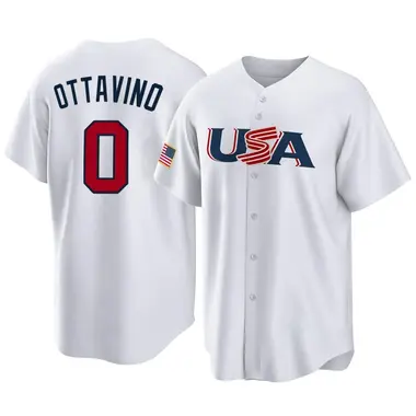 USA Baseball Youth Adam Ottavino 2023 World Baseball Classic Jersey - Replica White