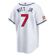 USA Baseball Youth Bobby Witt Jr. 2026 World Classic Home Stadium Jersey - Replica White