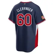 USA Baseball Youth Garrett Cleavinger 2026 World Classic Road Stadium Jersey - Replica Navy