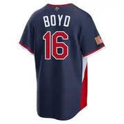 USA Baseball Youth Matthew Boyd 2026 World Classic Road Stadium Jersey - Replica Navy